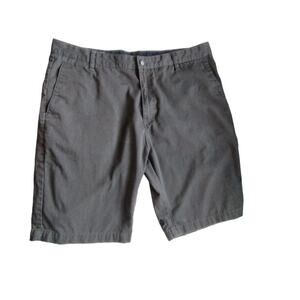 Volcom Men's Bermuda Shorts - Size 38 - Cotton blend - Brownish Gray - Pockets